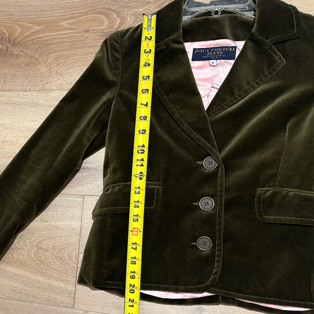 Vintage ✨ Juicy couture velvet blazer - Picture 10 of 10